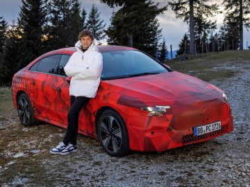 Kimi Antonelli za kierownicą Mercedesa CLA